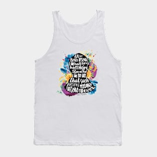 Persuasion - You Pierce My Soul Tank Top